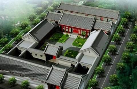 北京四合院施工屋頂類型-懸山頂與硬山頂